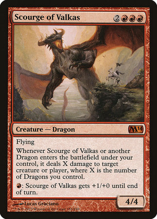 Scourge of Valkas [Magic 2014] | Cracking-Singles