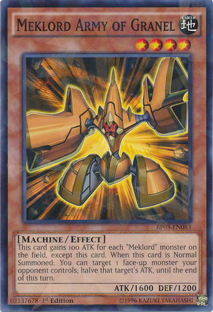 Meklord Army of Granel [BP03-EN083] Shatterfoil Rare | Cracking-Singles