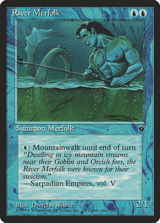 River Merfolk [Fallen Empires] | Cracking-Singles