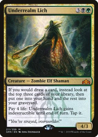 Underrealm Lich [Guilds of Ravnica Promos] | Cracking-Singles