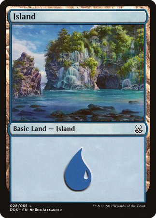 Island (28) [Duel Decks: Mind vs. Might] | Cracking-Singles