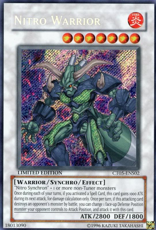 Nitro Warrior [CT05-ENS02] Secret Rare | Cracking-Singles