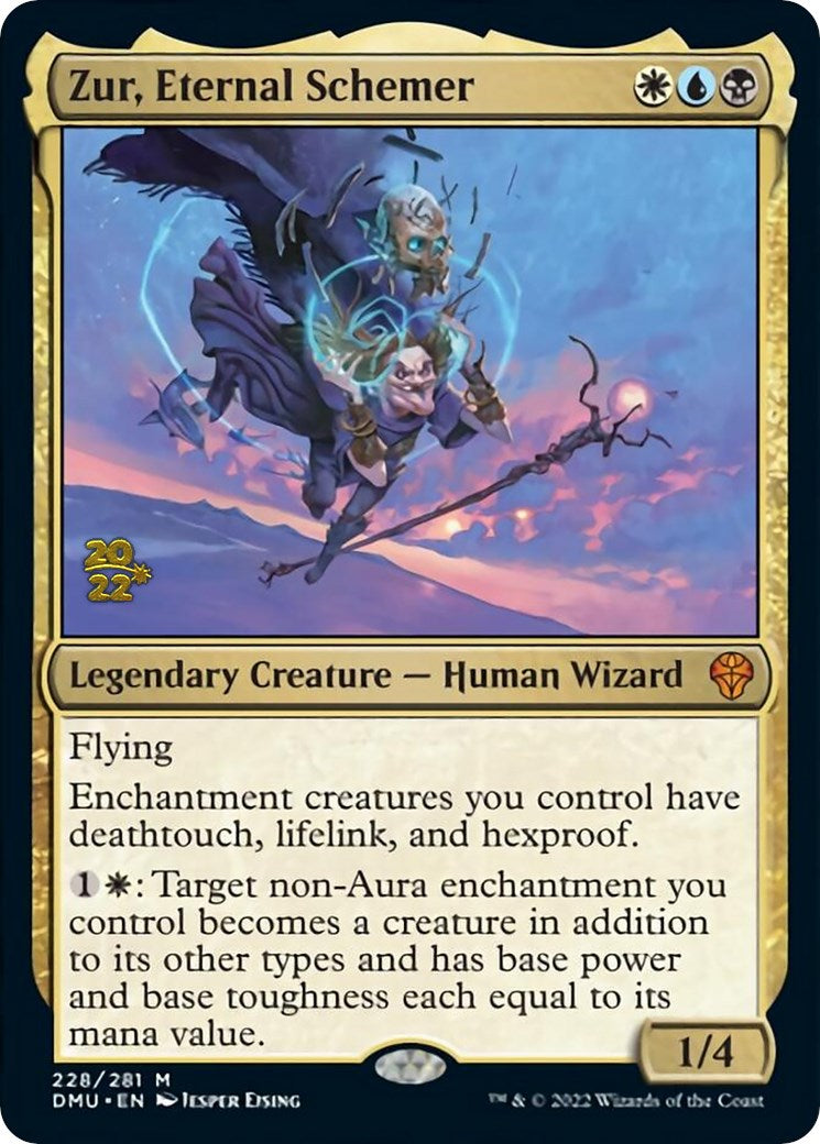 Zur, Eternal Schemer [Dominaria United Prerelease Promos] | Cracking-Singles