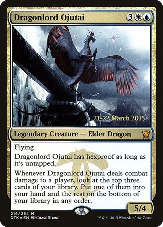 Dragonlord Ojutai [Dragons of Tarkir Promos] | Cracking-Singles