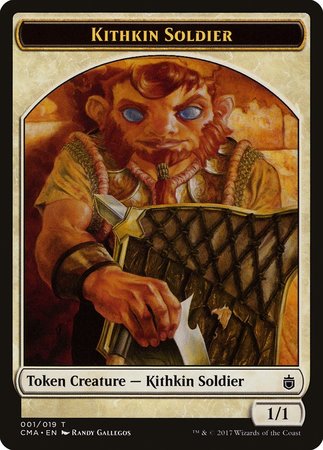 Kithkin Soldier Token (001) [Commander Anthology Tokens] | Cracking-Singles