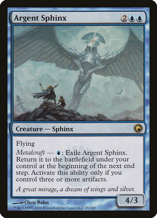 Argent Sphinx [Scars of Mirrodin] | Cracking-Singles