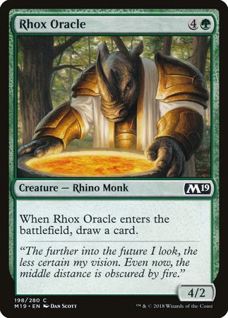 Rhox Oracle [Core Set 2019] | Cracking-Singles