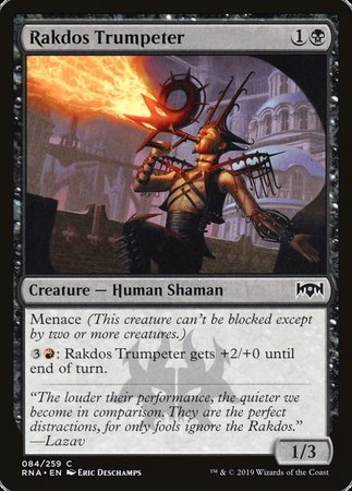 Rakdos Trumpeter [Ravnica Allegiance] | Cracking-Singles