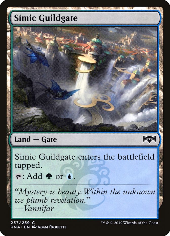 Simic Guildgate (257/259) [Ravnica Allegiance] | Cracking-Singles