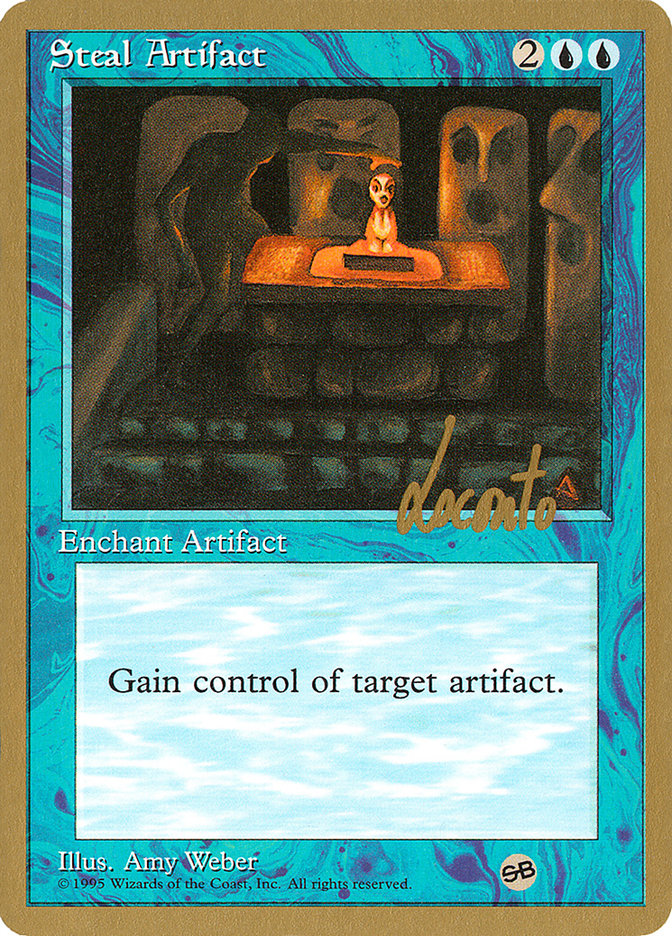 Steal Artifact (Michael Loconto) (SB) [Pro Tour Collector Set] | Cracking-Singles