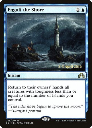 Engulf the Shore [Shadows over Innistrad Promos] | Cracking-Singles