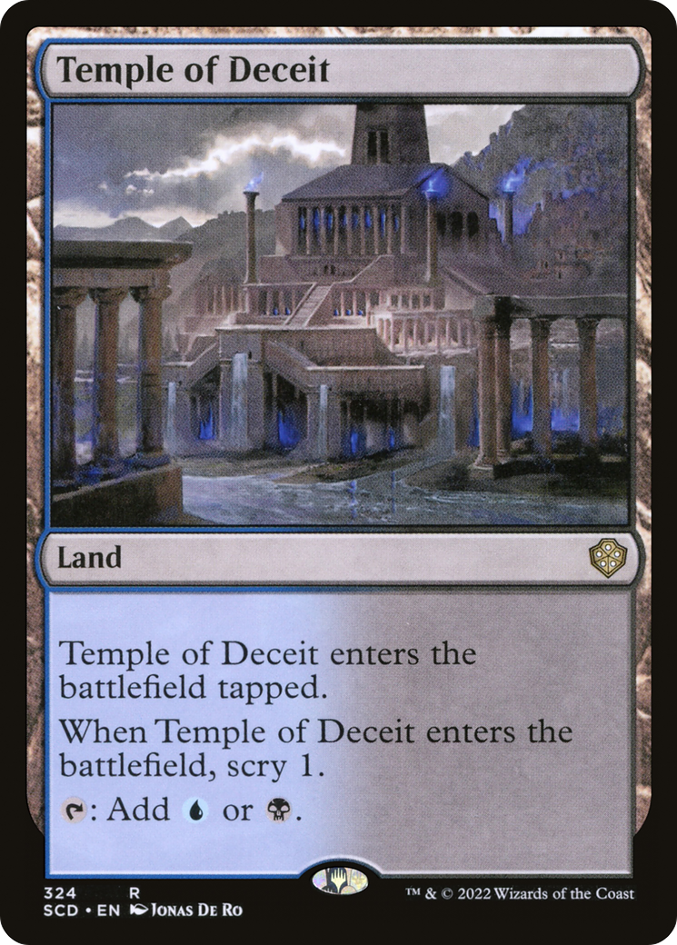 Temple of Deceit [Starter Commander Decks] | Cracking-Singles