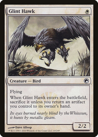 Glint Hawk [Scars of Mirrodin] | Cracking-Singles