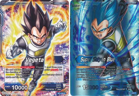 Vegeta // Super Saiyan Blue Vegeta [BT1-028] | Cracking-Singles