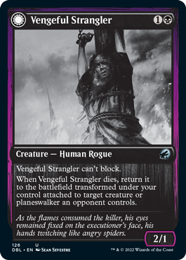 Vengeful Strangler // Strangling Grasp [Innistrad: Double Feature] | Cracking-Singles