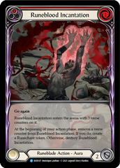 Runeblood Incantation (Red) [EVR107] (Everfest)  1st Edition Extended Art Rainbow Foil | Cracking-Singles