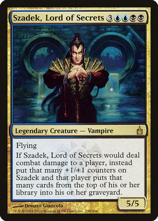 Szadek, Lord of Secrets [Ravnica: City of Guilds] | Cracking-Singles