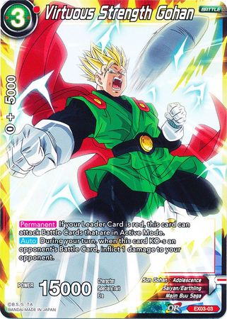 Virtuous Strength Gohan [EX03-03] | Cracking-Singles