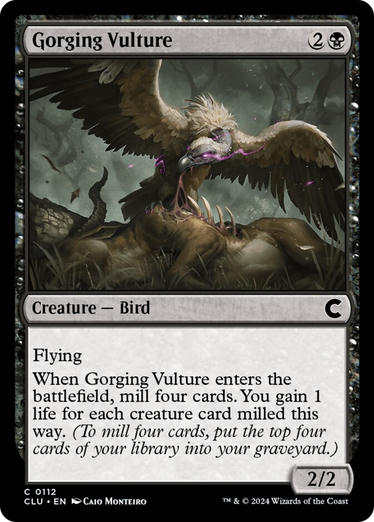 Gorging Vulture [Ravnica: Clue Edition] | Cracking-Singles