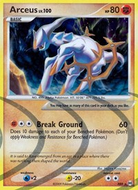 Arceus (AR8) [Platinum: Arceus] | Cracking-Singles