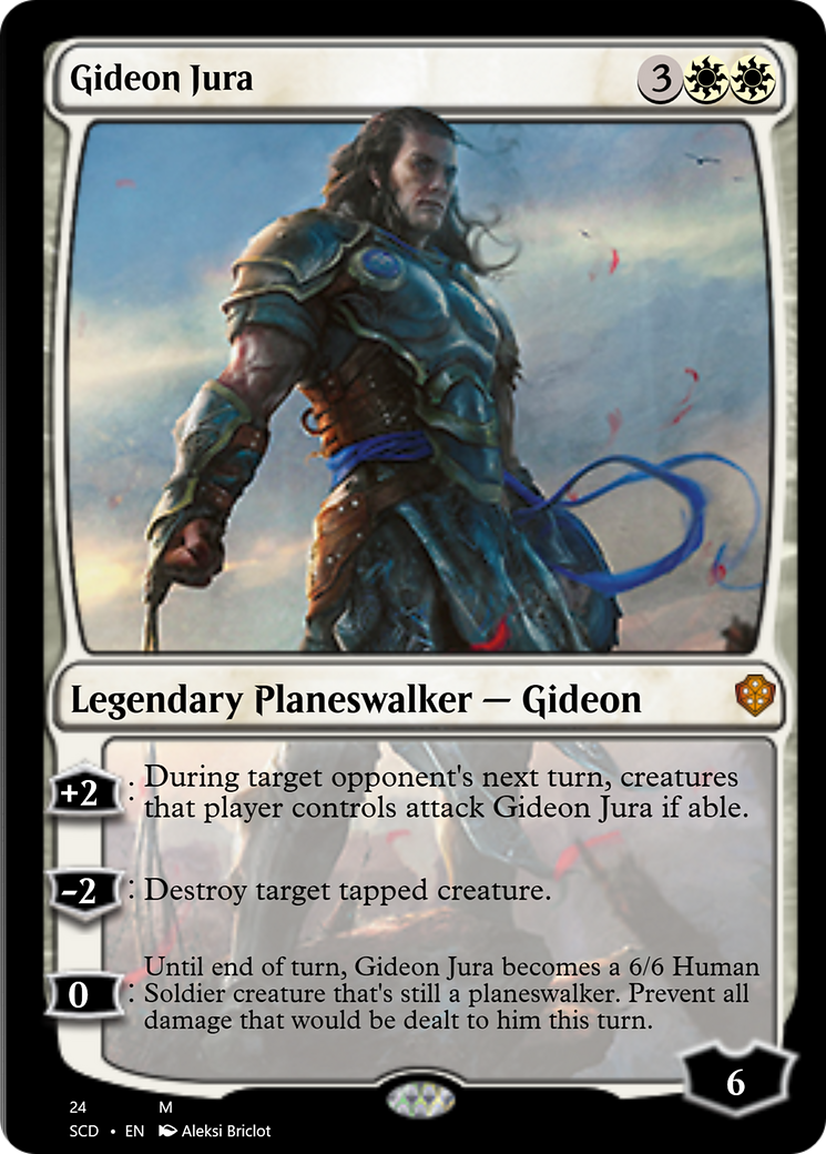 Gideon Jura [Starter Commander Decks] | Cracking-Singles