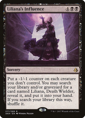 Liliana's Influence [Amonkhet] | Cracking-Singles