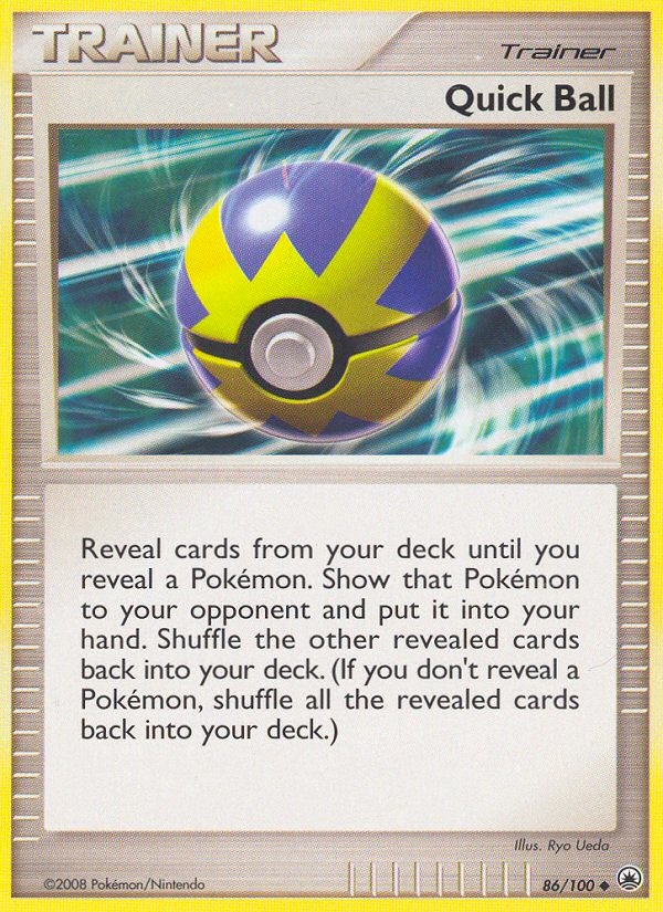 Quick Ball (86/100) [Diamond & Pearl: Majestic Dawn] | Cracking-Singles