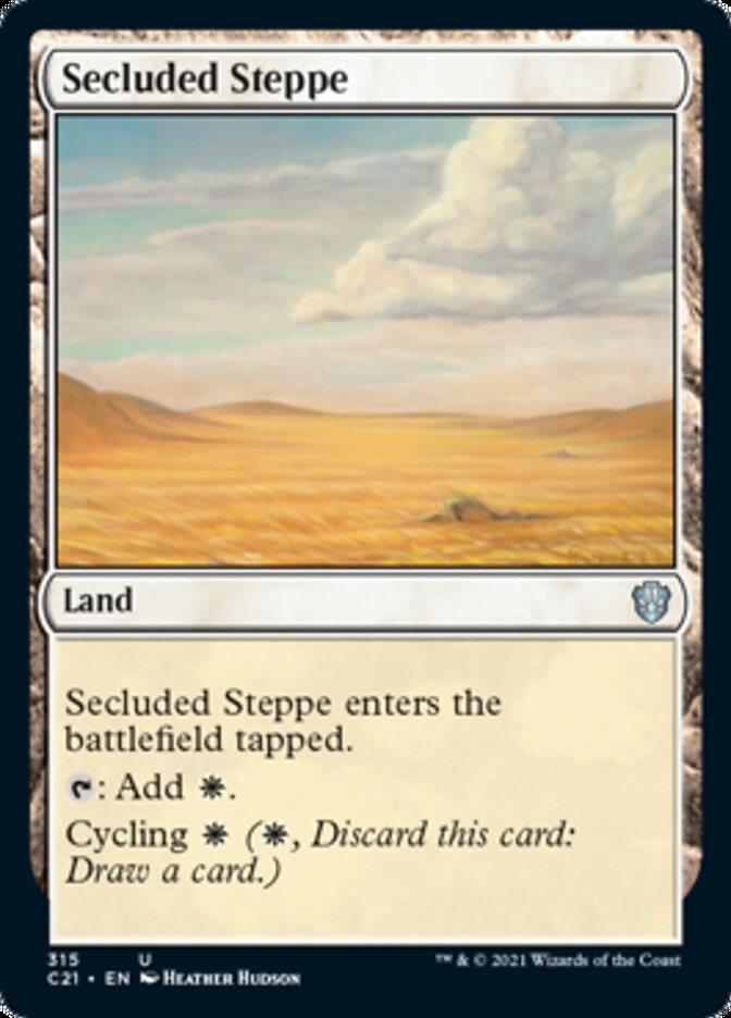 Secluded Steppe [Commander 2021] | Cracking-Singles