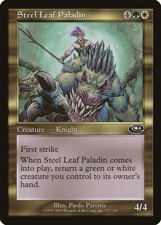 Steel Leaf Paladin [Planeshift] | Cracking-Singles