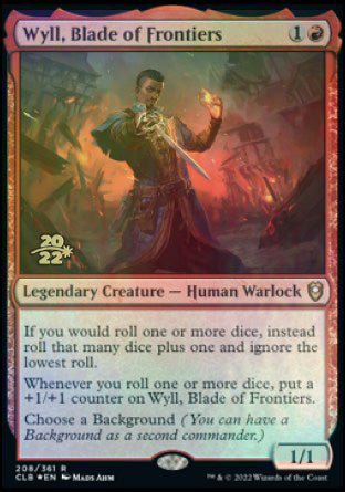 Wyll, Blade of Frontiers [Commander Legends: Battle for Baldur's Gate Prerelease Promos] | Cracking-Singles