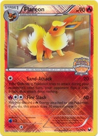 Flareon (12/108) (Regional Championship 2013 Promo) [Black & White: Dark Explorers] | Cracking-Singles