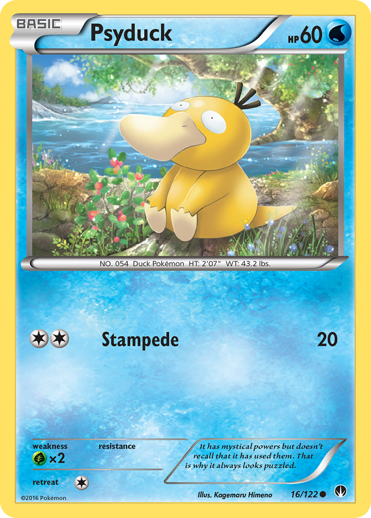 Psyduck (16/122) [XY: BREAKpoint] | Cracking-Singles