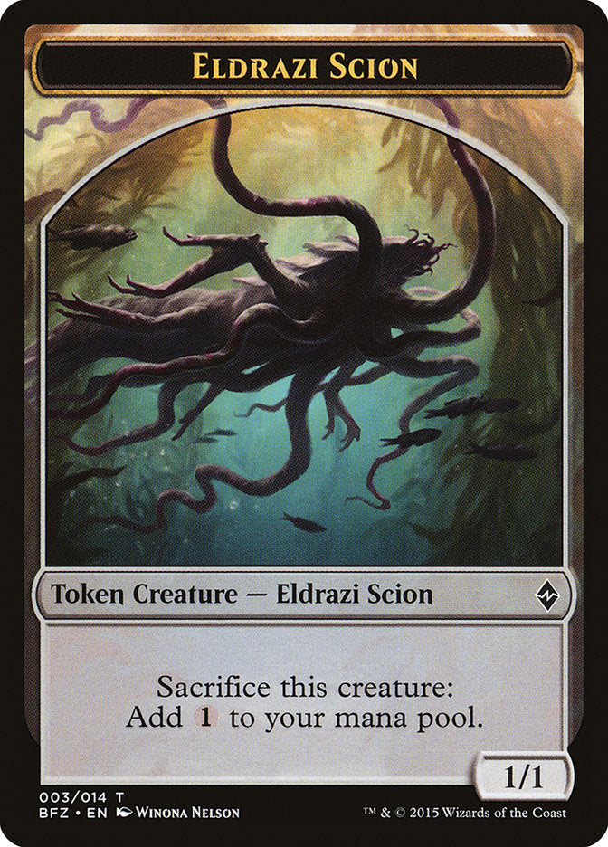 Eldrazi Scion (003/014) [Battle for Zendikar Tokens] | Cracking-Singles