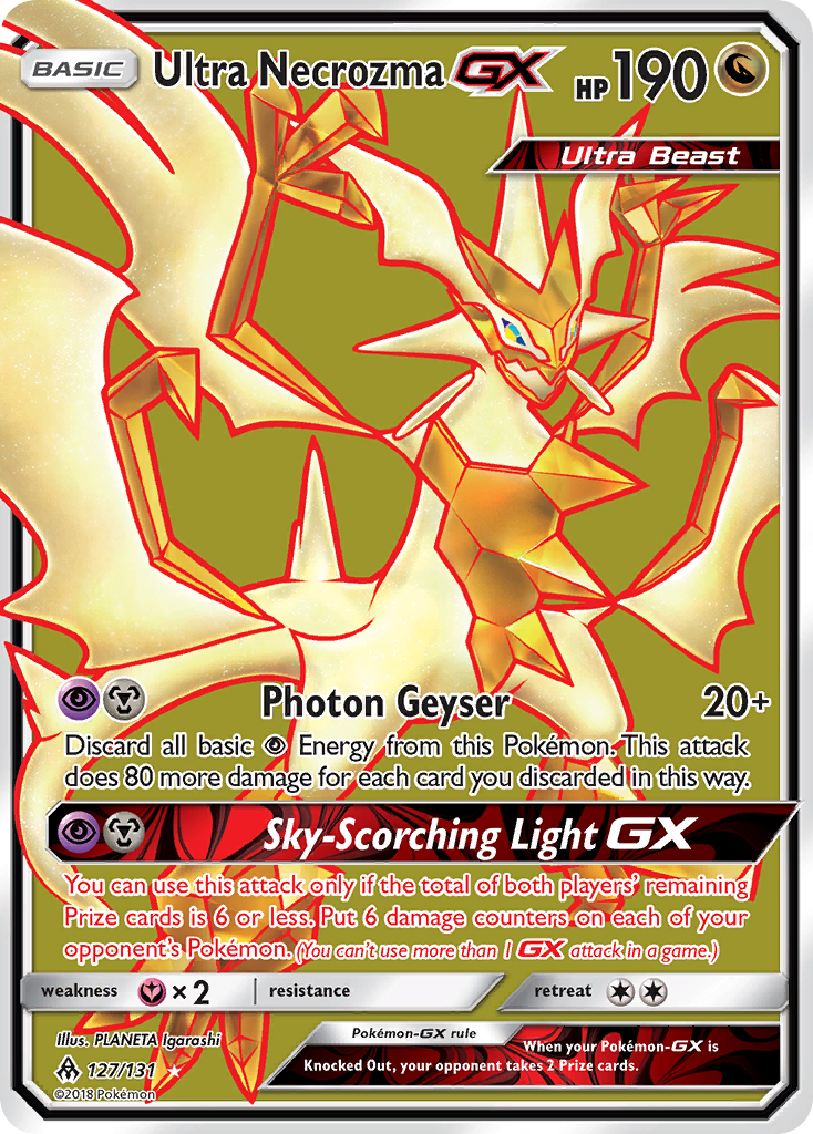 Ultra Necrozma GX (127/131) [Sun & Moon: Forbidden Light] | Cracking-Singles