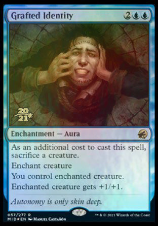 Grafted Identity [Innistrad: Midnight Hunt Prerelease Promos] | Cracking-Singles