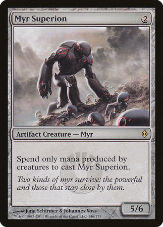 Myr Superion [New Phyrexia] | Cracking-Singles