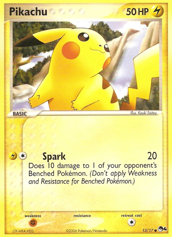 Pikachu (13/17) [POP Series 4] | Cracking-Singles