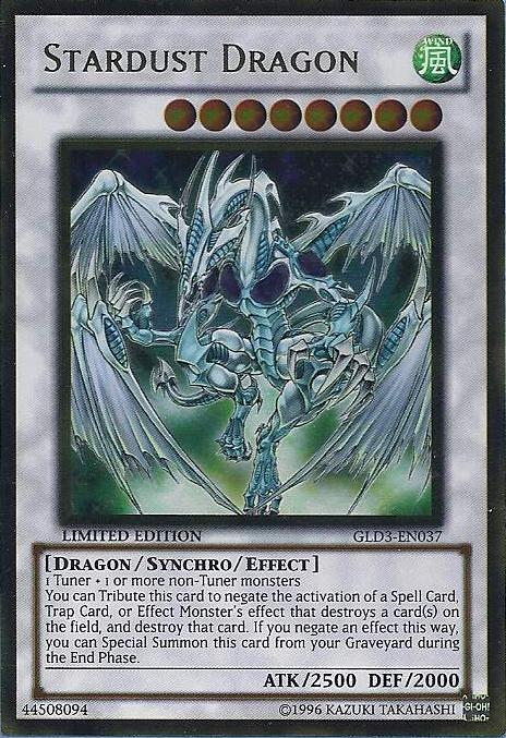 Stardust Dragon [GLD3-EN037] Gold Rare | Cracking-Singles