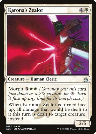 Karona's Zealot [Masters 25] | Cracking-Singles