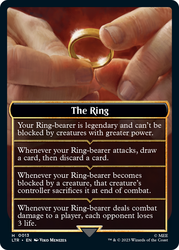 The Ring [The Lord of the Rings: Tales of Middle-Earth Tokens] | Cracking-Singles