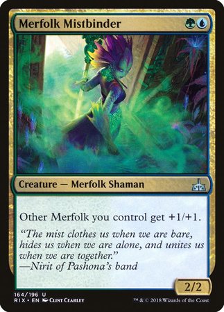 Merfolk Mistbinder [Rivals of Ixalan] | Cracking-Singles