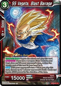 SS Vegeta, Blast Barrage [BT9-011] | Cracking-Singles