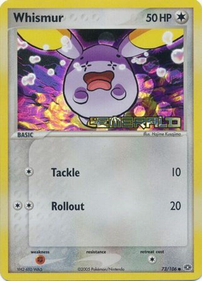 Whismur (73/106) (Stamped) [EX: Emerald] | Cracking-Singles