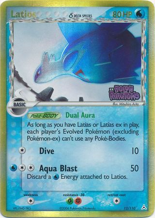 Latios (12/110) (Delta Species) (Stamped) [EX: Holon Phantoms] | Cracking-Singles