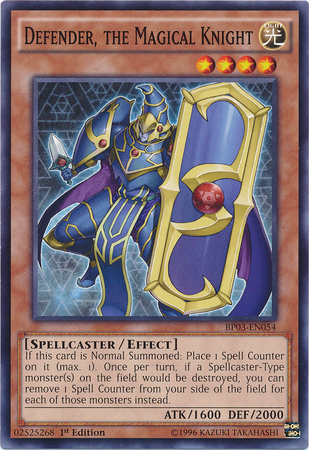 Defender, The Magical Knight [BP03-EN054] Common | Cracking-Singles