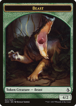 Beast Token [Amonkhet Tokens] | Cracking-Singles