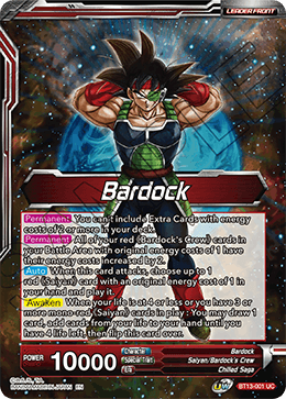 Bardock // SS Bardock, the Legend Awakened (Uncommon) [BT13-001] | Cracking-Singles