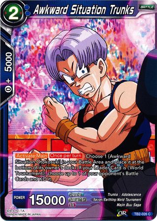 Awkward Situation Trunks [TB2-026] | Cracking-Singles