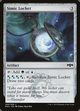 Simic Locket [Ravnica Allegiance] | Cracking-Singles