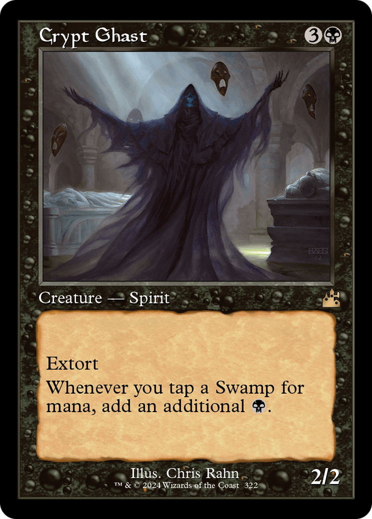 Crypt Ghast (Retro Frame) [Ravnica Remastered] | Cracking-Singles